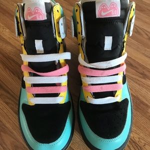 Nike colorful high tops